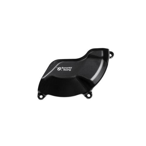 Bonamici Racing Right Hand Side Engine Cover To Suit Ducati Panigale V4/S 2018 - Onwards (Black)