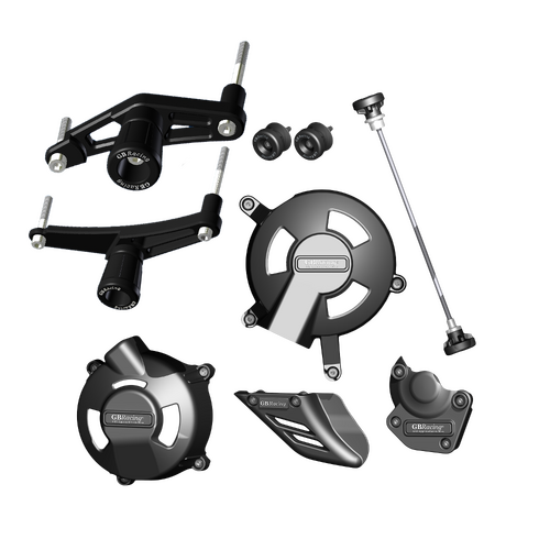 GBRacing Crash Protection Set (6mm) Triumph Daytona 675 Street Triple / R