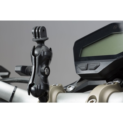 SW-Motech Universal GoPro camera kit.Incl. 1" ball, socket arm, GoPro mount.(CPA.00.424.12501/B)