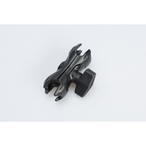 SW-Motech Pivoted socket arm. Black. 2.2 Inch / 5.5 cm. (CPA.00.424.18000/B)