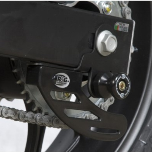 R&G Racing Cotton Reels (Offset) To Suit Honda Models (Black)