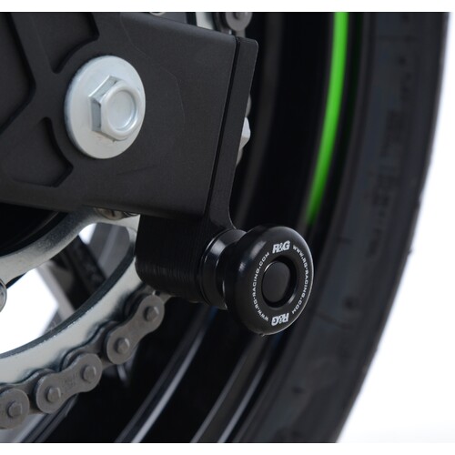 R&G Racing Cotton Reels (Offset) To Suit Kawasaki Ninja 7 Hev '24-, Ninja 250 '08- / Z250 / Ninja 300 '13- / Z300 / Z500 (Ninja) '24- / Ninja 250/400 