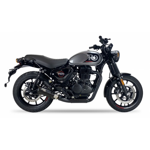 IXIL SLIP ON - RACE XTREM BLACK To Suit ROYAL ENFIELD HUNTER 350