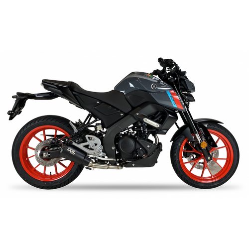 IXIL FULL SYSTEM - RACE XTREM BLACK To Suit YAMAHA MT 125 21-23 (RE40)