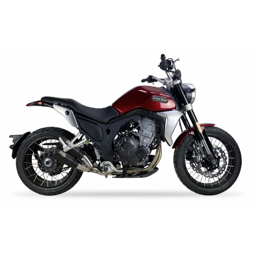 IXIL SLIP ON - DUAL RACE XTREM BLACK To Suit MACBOR EIGHT MILLE 500 SCR - STR 2022