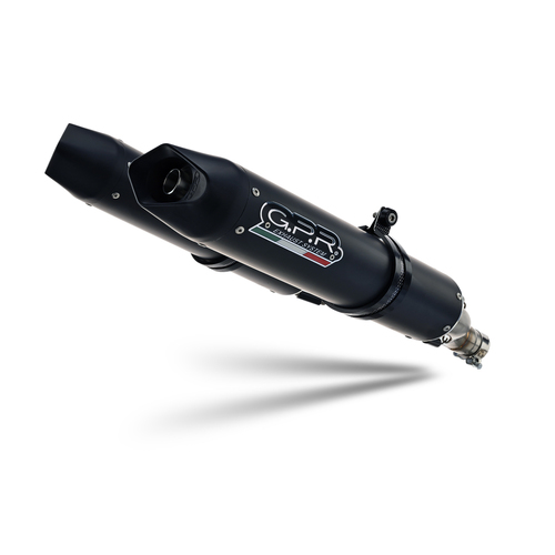 GPR Furore Nero Exhaust To Suit Ducati Hypermotard 1100 -1100 Evo (2007-2012)