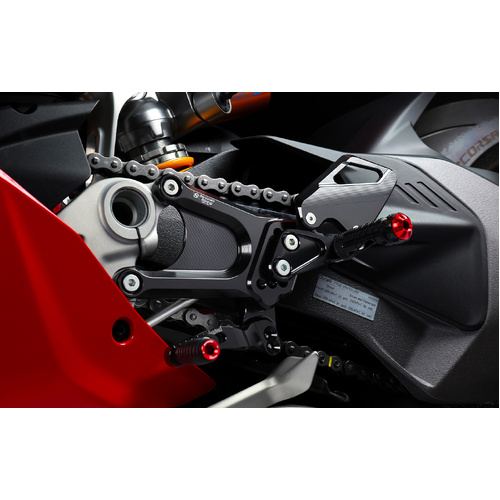 Bonamici Racing Rearsets To Suit Ducati Panigale V4/S (2025 - Onwards)