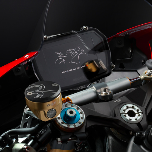 Bonamici Racing Dashboard Cover Protection To Suit Ducati Panigale V2/S (2025 - Onwards)