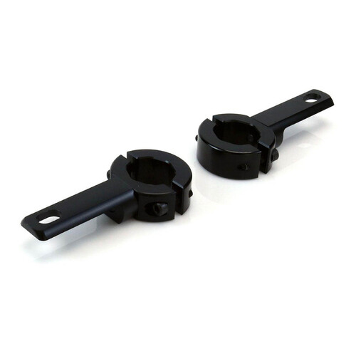 Denali Engine Guard / Crashbar Light Mount / 21-29mm Diameter Tubes - Black