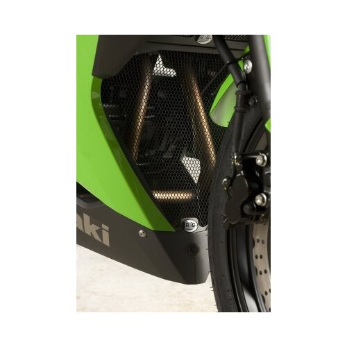 R&G Racing Downpipe Grille To Suit Kawasaki Ninja 300  ('13- onwards) and Ninja 250 models ('13- '17).