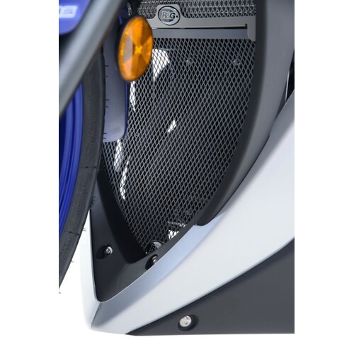 R&G Racing Downpipe Grille To Suit Yamaha YZF-R25 '14-'18, R3 '15-'18