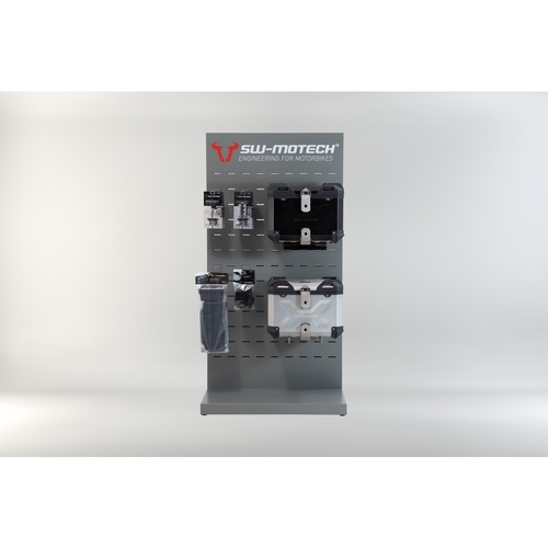SW-Motech Sales display - room with equipment.Theme: Topcases and accessories.(DGS.00.910.21101)