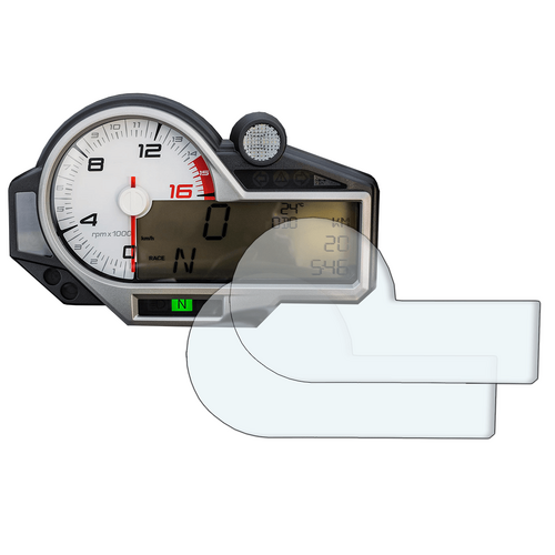 R&G Racing Dashboard Screen Protector Kit To Suit BMW S 1000 R '15-'20 / S 1000 RR '15-18 / S 1000 XR '15-'19