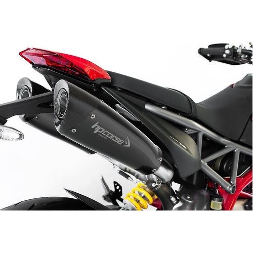 HP Corse Ducati Hypermotard 950 19-21 Evoxtreme 260mm Black Exhaust