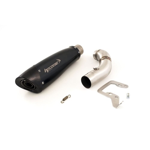 HP Corse Ducati Hypermotard 1100 07-12 Evoxtreme 310mm Black Exhaust