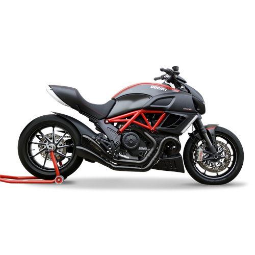 HP Corse Ducati Diavel 1200 11-16 Hydroform Black (factory Version) Exhaust