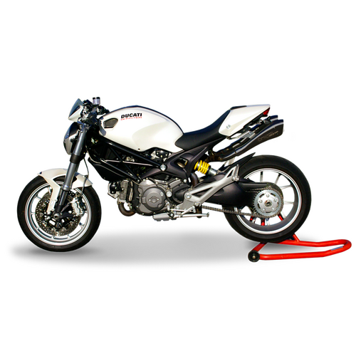 HP Corse Ducati Monster 1100/769/696 Hydroform Black Exhaust