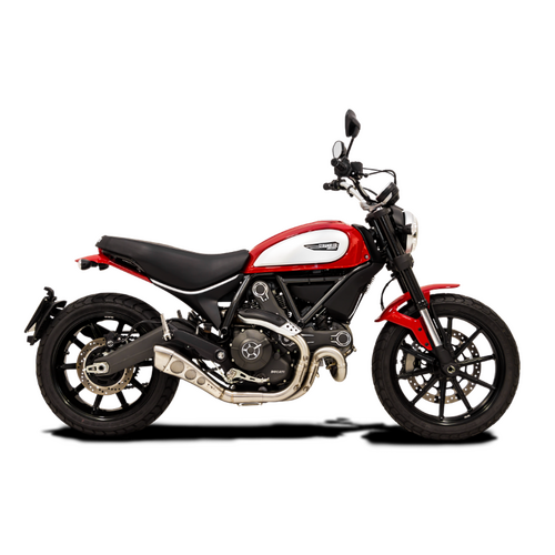 HP Corse Ducati Scrambler 800 15-20 Hydroform-classic Satin Exhaust