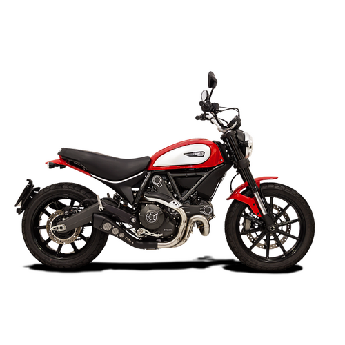 HP Corse Ducati Scrambler 800 15-20 Hydroform-classic Black Exhaust