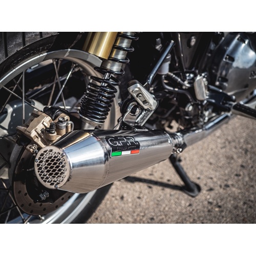 GPR Ultracone Exhaust To Suit Royal Enfield Interceptor 650 (2021-2024)