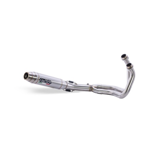 GPR Exhaust To Suit Kawasaki Z 500 2023-2025, Deeptone Inox, Racing full system exhaust  