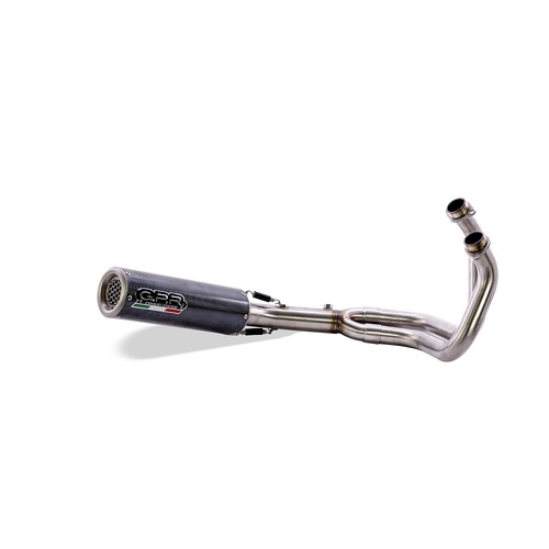 GPR Exhaust To Suit Kawasaki Ninja 500 2023-2025, M3 Poppy , Racing full system exhaust  