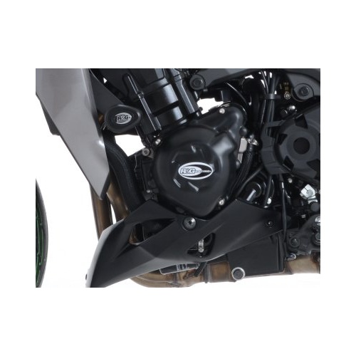  R&G Racing Engine Case Cover LEFT Hand Side To Suit Various Kawasaki Models (Black)