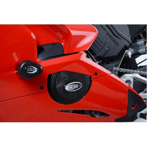 R&G Racing Engine Case Cover To Suit Ducati Panigale V4 '17-, V4S '18-, Speciale '18, V4R '20- (LHS)