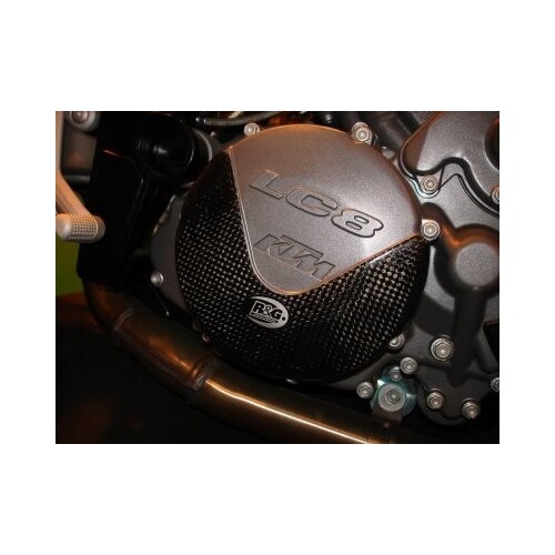 R&G Racing Carbon Fibre Engine Case Slider To Suit KTM Super Duke LC8