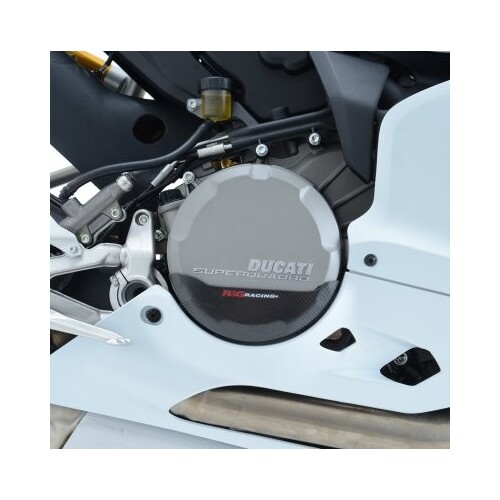 R&G Racing Carbon Fibre Engine Case Slider To Suit Ducati Panigale 899 '13-/959 '16-/1199 '12-/1299 '15- & Panigale V2 ’20-