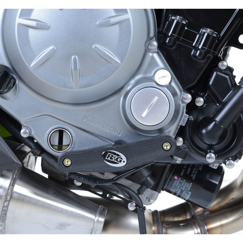 R&G Racing RHS Engine Case Slider To Suit Kawasaki Z650 2017 - 2020 (Black)