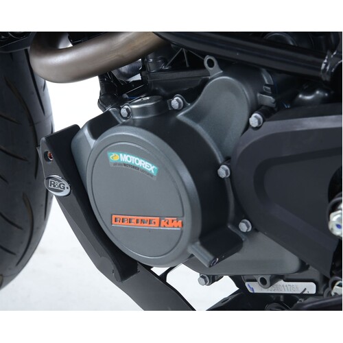 R&G Racing Engine Case Slider To Suit KTM Duke 125 '17-'23 & Svartpilen 125 '21-  models (LHS)