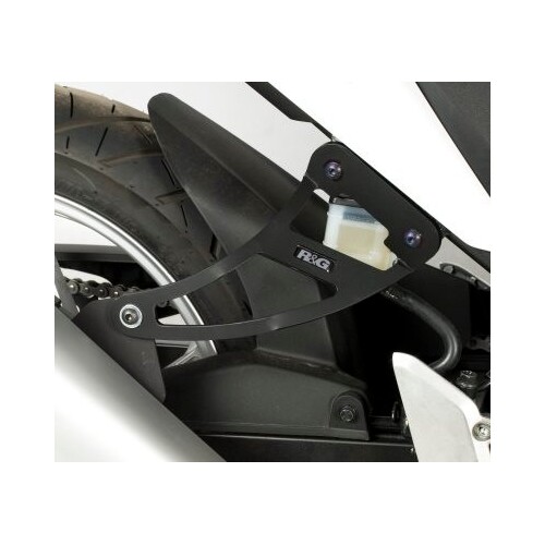 R&G Racing Exhaust Hanger and Rear Footrest Blanking Plate Kit To Suit Honda CBR250R