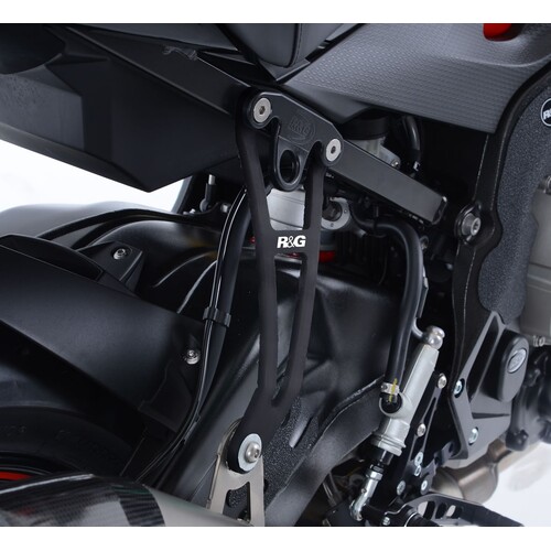 R&G Racing Exhaust Hanger Kit To Suit BMW S1000R '17-'20 (With Akrapovic Exhaust)