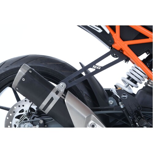R&G Racing Exhaust Hanger & Blanking Plate Kit To Suit KTM Duke 125 '17-'23 models
