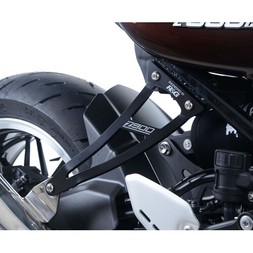 R&G Racing Exhaust Hanger & footrest blanking plate To Suit kit the Kawasaki Z900RS '18-