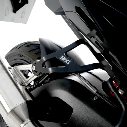 R&G Racing Exhaust Hanger, BLACK, BMW S1000XR '20-