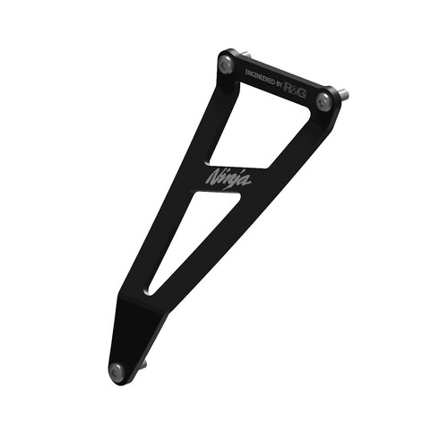 R&G Racing Exhaust Hanger & Blanking Plate kit, Kawasaki ZX-25R '20- (To Suit Scorpion high-level exhaust)