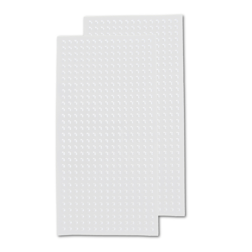 Eazi-Grip EVO Tank Grips (2 x Universal Sheets, Clear)