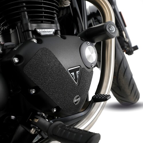 R&G Racing R&G Boot Guard Kit To Suit Triumph Bonneville Bobber '17- & Street Cup '17-