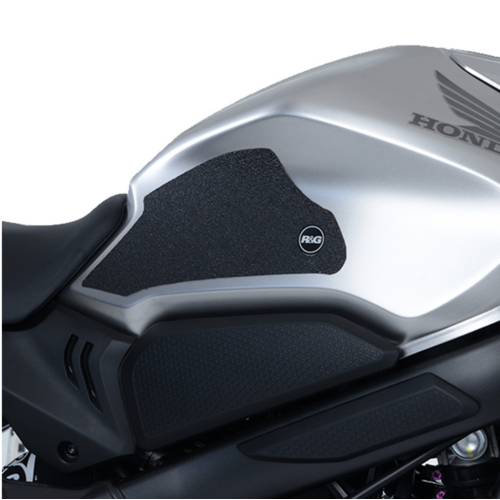 R&G Racing Tank Traction Grips To Suit Honda CBR650R / CB650R Models (Black)