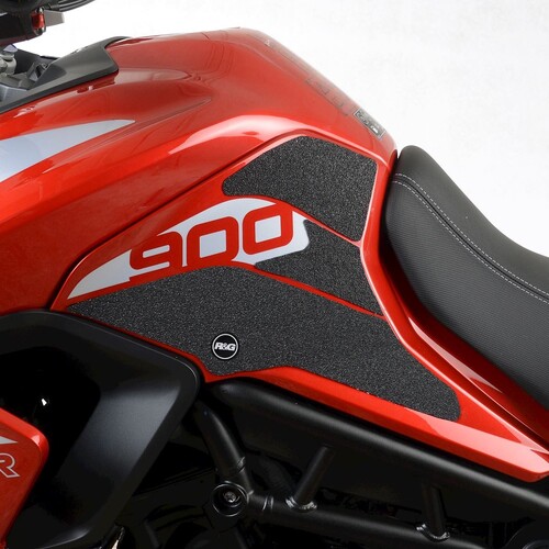 R&G Racing R&G Tank Traction Grips To Suit Triumph Tiger 900 GT/ Rally '20- (Cut out To Suit Graphics)