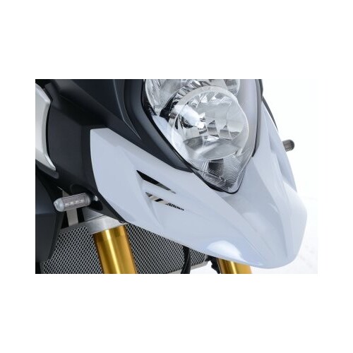 R&G Racing Front Indicator Adapter Kit To Suit Suzuki DL1000 V-Strom '14- & DL 1000XT V-STROM '17-and GSX-S1000FA (Faired bike) '15-'20 models