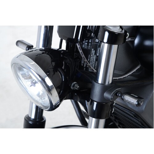 R&G Racing Front Indicator Adapter Kit To Suit Indian Scout '15-, Scout Sixty '18- & Scout Bobber '17-
