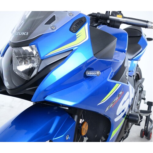 R&G Racing Front Indicator Adapters To Suit Suzuki GSX250R '17-