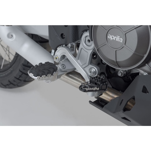 SW-Motech Extension for brake pedal. Black. Aprilia Tuareg 660 (21-). (FBE.13.849.10000/B)