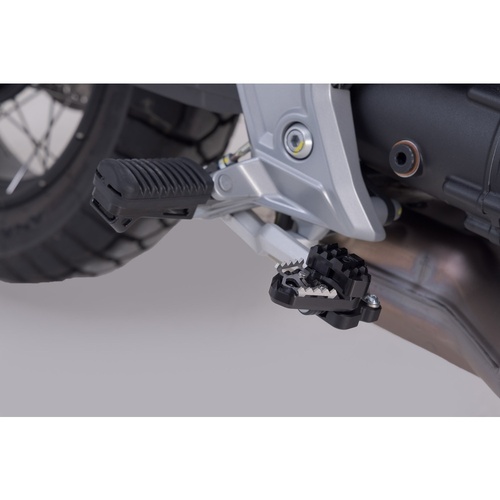 SW-Motech Extension For Brake Pedal - Black. Moto Guzzi V85 TT. (FBE.17.925.10000)