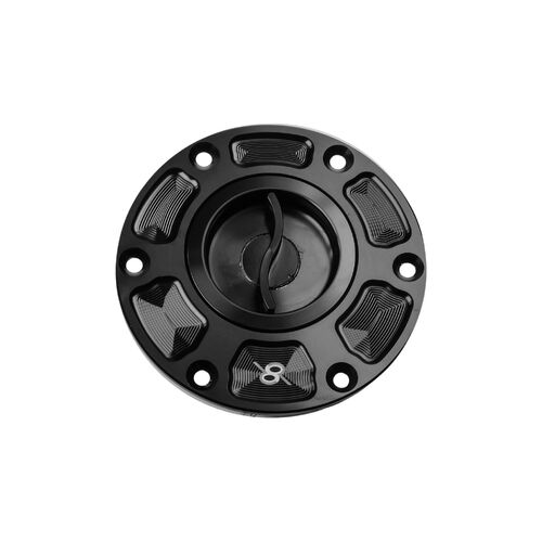 Bonamici Racing Aluminium Fuel Tank Cap To Suit Triumph Speed Triple / Street Triple / Daytona Models (Black)