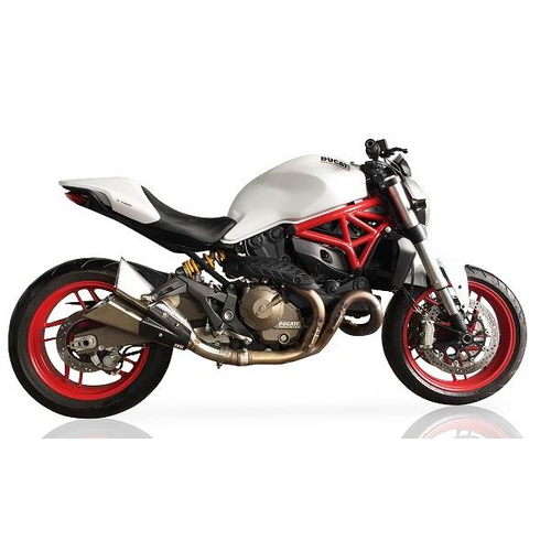 IXIL SLIP ON - DOUBLE SLASHED CONE XTREM To Suit DUCATI M 821 MONSTER 14-16 (M6)