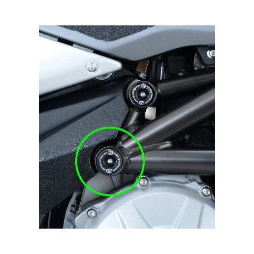 R&G Racing Lower Trellis Frame Plug To Suit MV Agusta F3 675/800 '12-,Brutale 675/800 '12-, Rivale '14- & Brutale 800 RR '18-